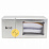 Расческа для волос IKOO pocket white-soleil metallic, белые зубчики, солнечный металлик