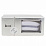 Расческа для волос IKOO pocket white-oyster metallic, белые зубчики, устричный металлик