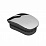 Расческа для волос IKOO pocket black-oyster metallic, черные зубчики, устричный металлик