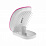 Расческа для волос IKOO pocket white-cherry metallic, белые зубчики, вишнеый металлик