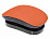 Расческа для волос IKOO pocket black-orange blossom, черные зубчики, цветок апельсина