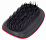 Расческа для волос IKOO pocket black-fireball, черные зубчики, огненный шар