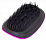 Расческа для волос IKOO pocket black-sugar plum, черные зубчики, спелая слива