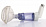 Спейсер для ингаляций OptiChamber Diamond PHILIPS Respironics с детской малой маской