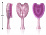 Расческа для волос Tangle Cherub Precious Pink, изысканный розовый