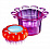 Расческа для волос TANGLE TEEZER Magic Flowerpot Popping Purple