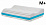 Подушка ортопедическая ТРИВЕС ТОП-930 (M+) Evolution TRIO mid (50x33x12/10 см)